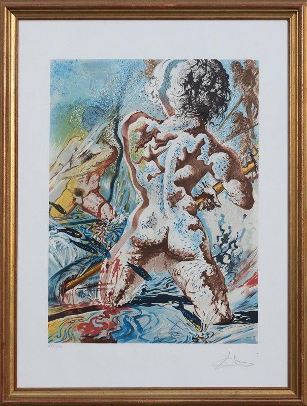 SALVADOR DALI Senza titolo