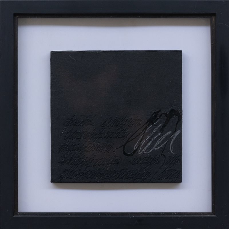 ALESSANDRO ALGARDI Senza titolo (nero), 1995