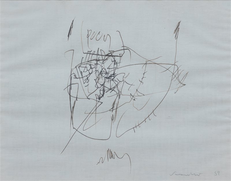 EMILIO SCANAVINO Senza titolo, 1958