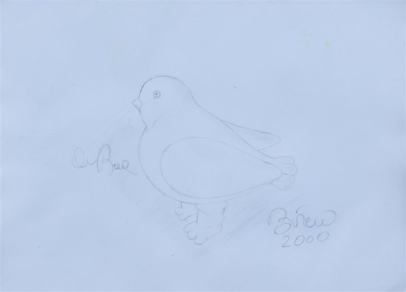 FERNANDO BOTERO Paloma, 2000