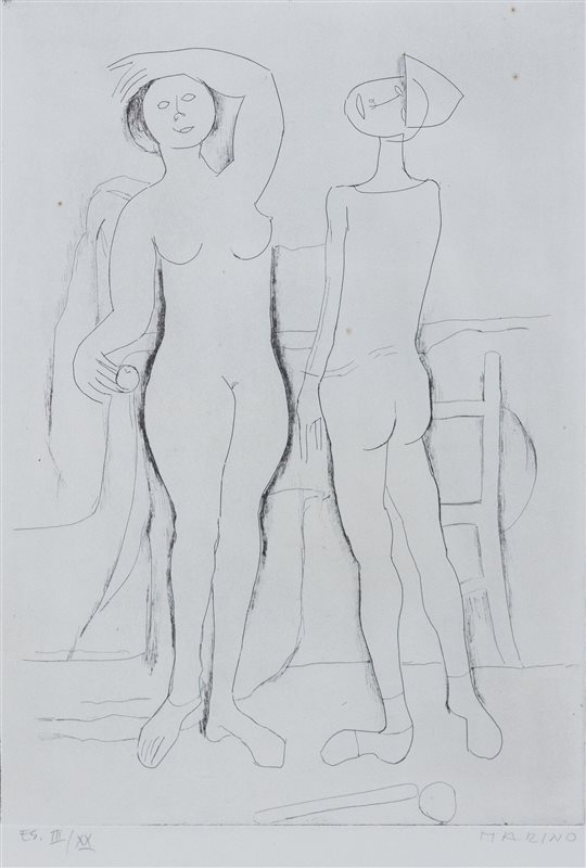 MARINO MARINI Incontro, 1961