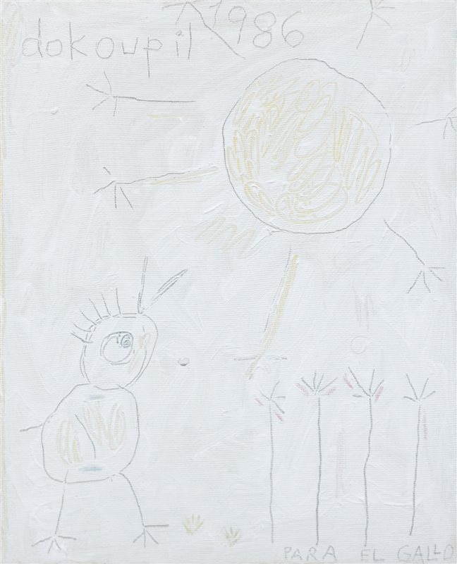 JIRI GEORG DOKOUPIL Para el gallo, 1986