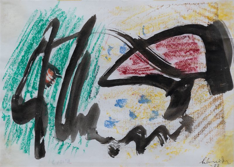 GERARD SCHNEIDER Composizione, 1977