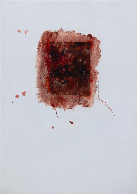 MARIO SCHIFANO Senza titolo