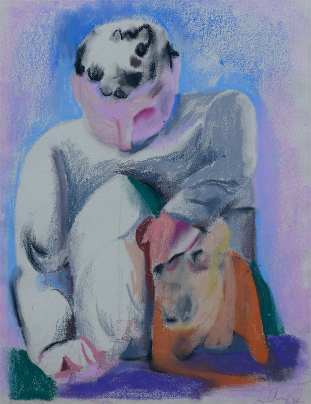 SANDRO CHIA Senza titolo, 1985