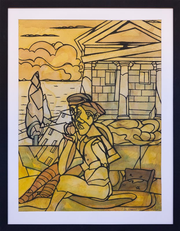 VALERIO ADAMI La pomme, 2013