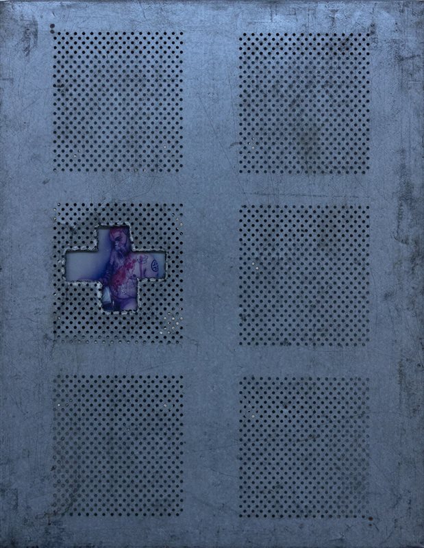 FRANKO B Senza titolo (Tombino), 1998