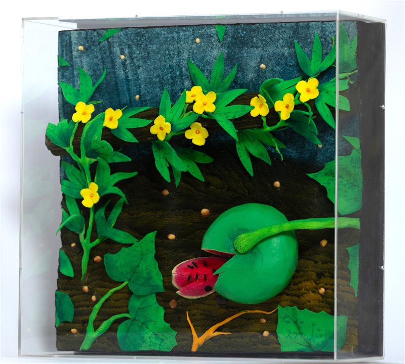 PIERO GILARDI Anguria e gelsomino, 2006