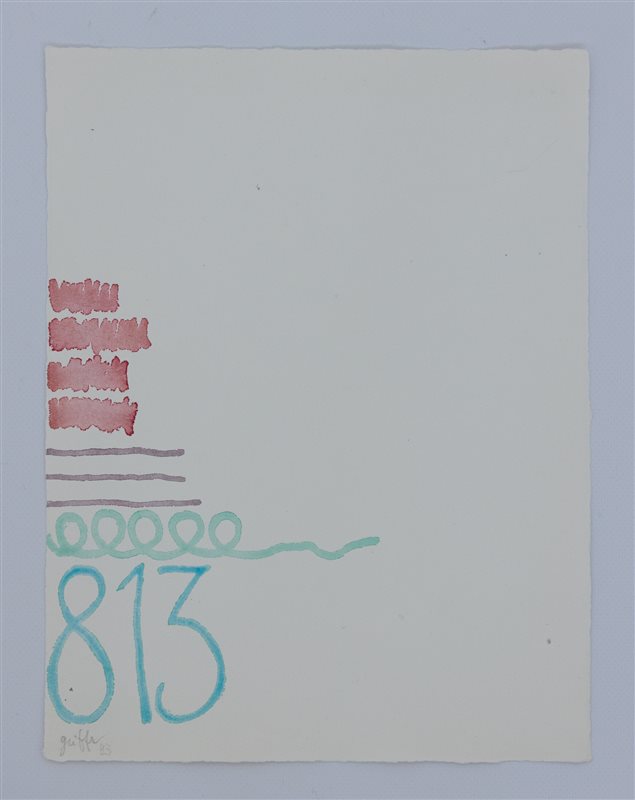 GIORGIO GRIFFA Senza titolo, 1993