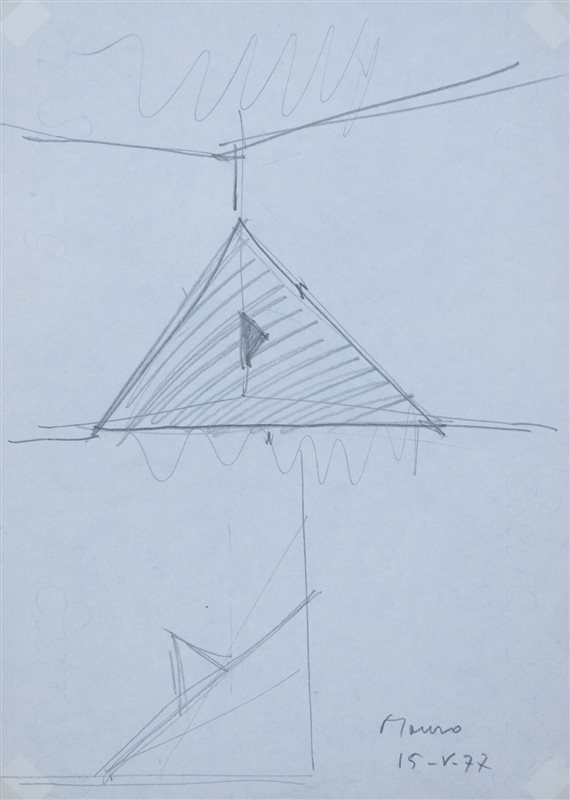 MAURO STACCIOLI Senza titolo, 1977