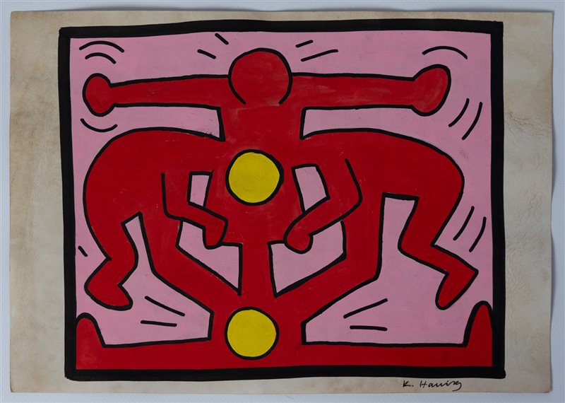 KEITH HARING Senza titolo, 1988
