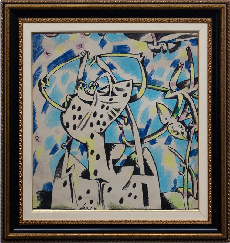 GIANNI DOVA Senza titolo, 1958