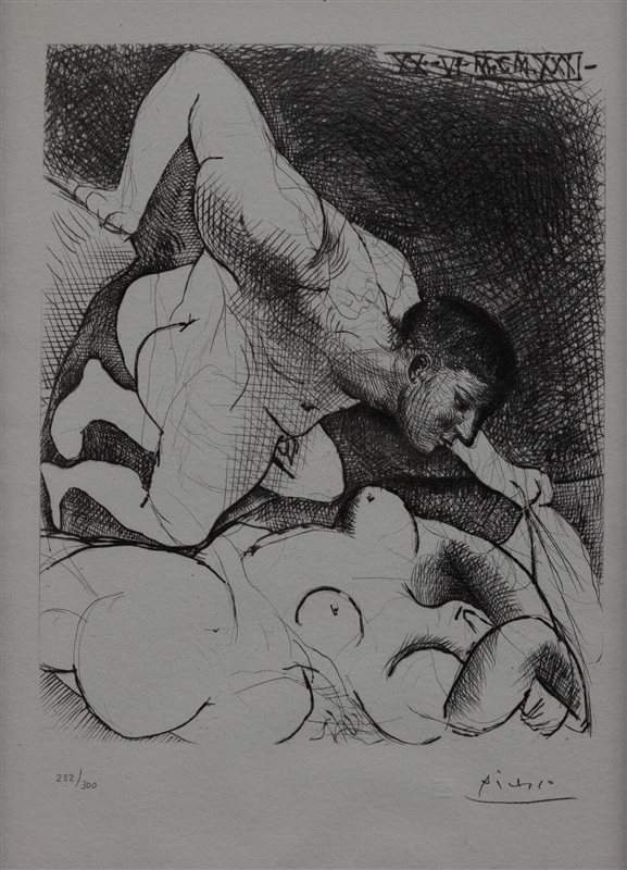 PABLO PICASSO Suite Vollard, terza edizione 1992