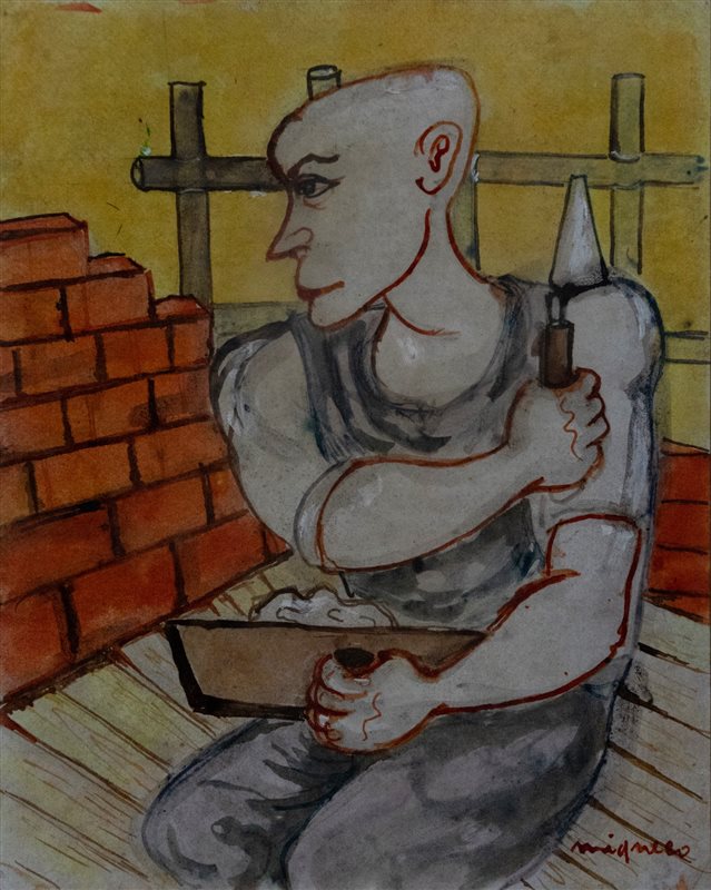 GIUSEPPE MIGNECO Il muratore