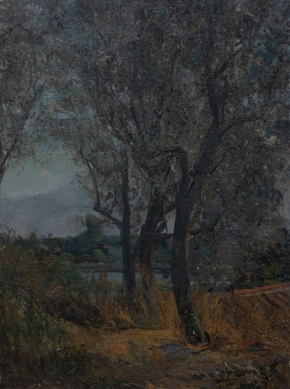 CARLO CASANOVA Paesaggio