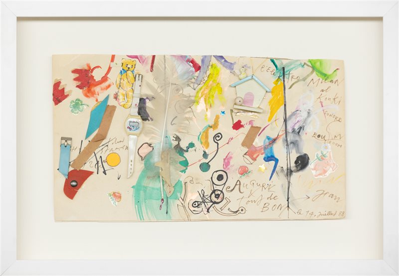 JEAN TINGUELY Senza titolo, 1988