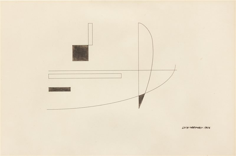 LUIGI VERONESI Senza titolo, 1936