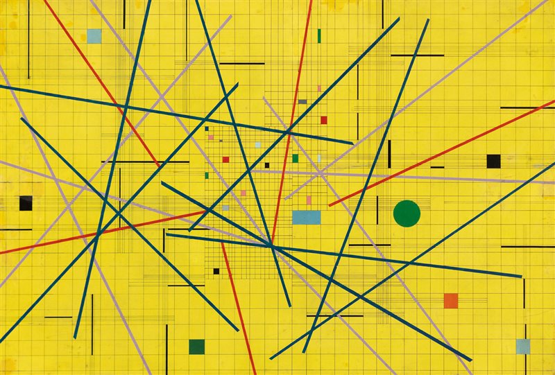 ANDREA BIZANZIO Senza titolo, 1954