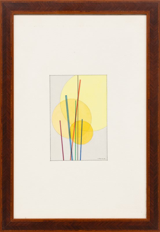 LUIGI VERONESI Senza titolo, 1986