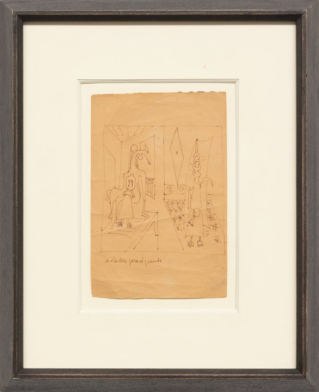 WIFREDO LAM Senza titolo, ca. 1947