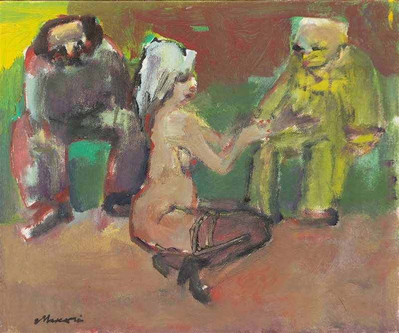 MINO MACCARI Senza titolo, anni '70