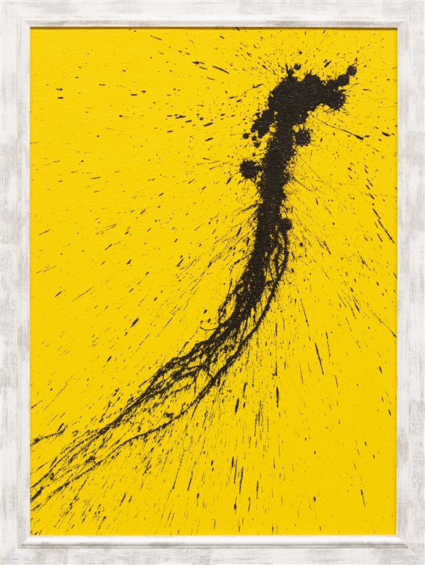 TUN CHANDA' Yellow and black, 2018