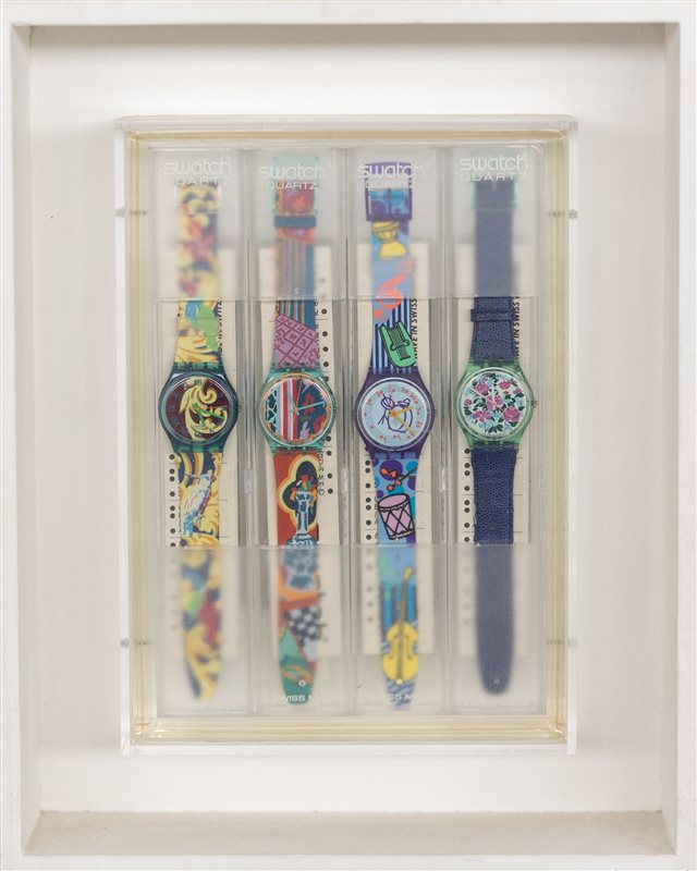 GIORGIO GOST Orologi con resina, capsula del tempo, 2021