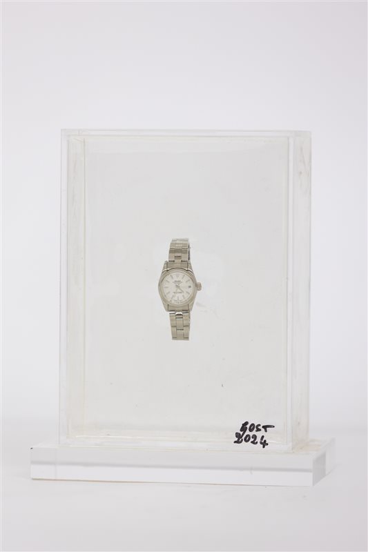 GIORGIO GOST Orologio con resina, capsula del tempo, 2024