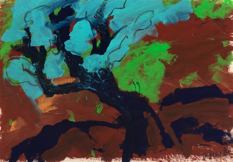 BERND ZIMMER Senza titolo, 1984