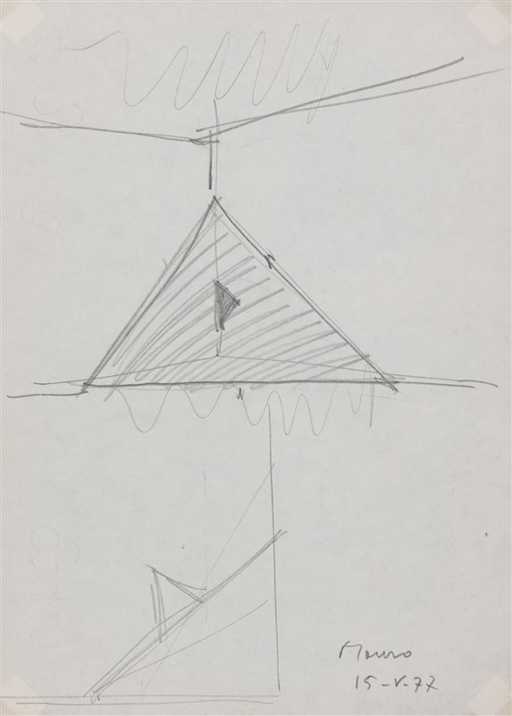 MAURO STACCIOLI Senza titolo, 1977