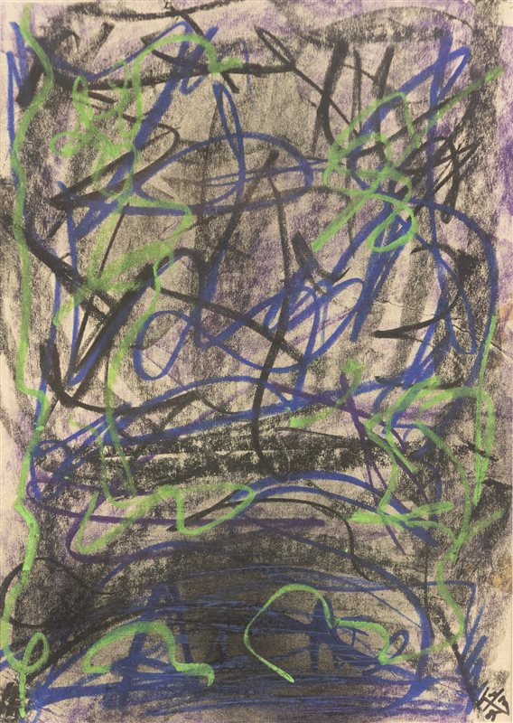 EMILIO VEDOVA Senza titolo, 1985