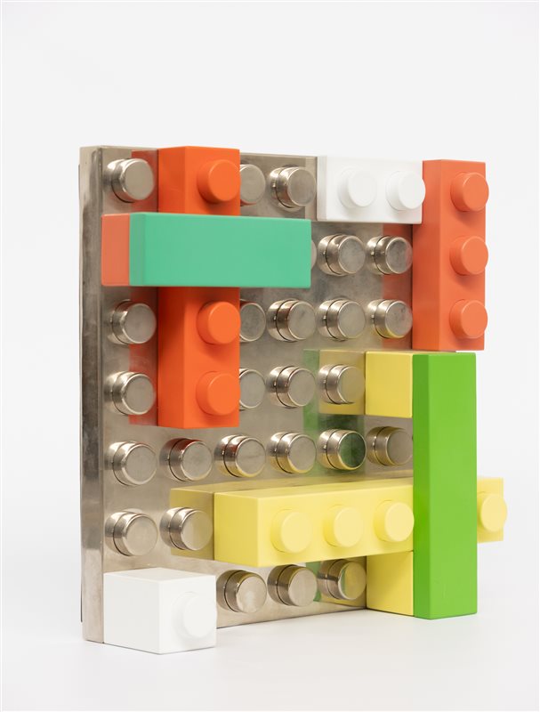 MATTEO NEGRI Peach and smurf, 2018