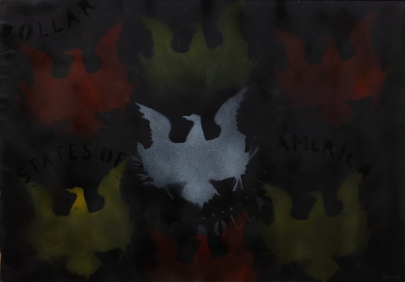 FRANCO ANGELI Senza titolo, anni '70