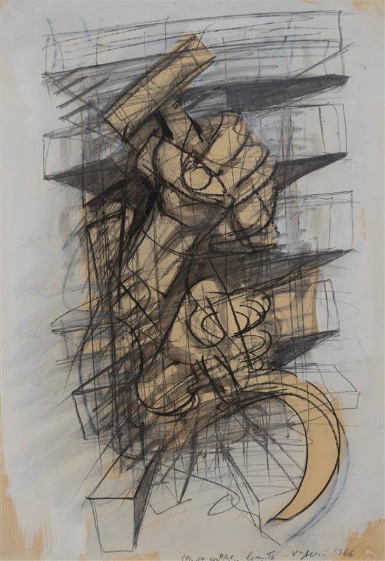 TINO VAGLIERI Senza titolo, 1966