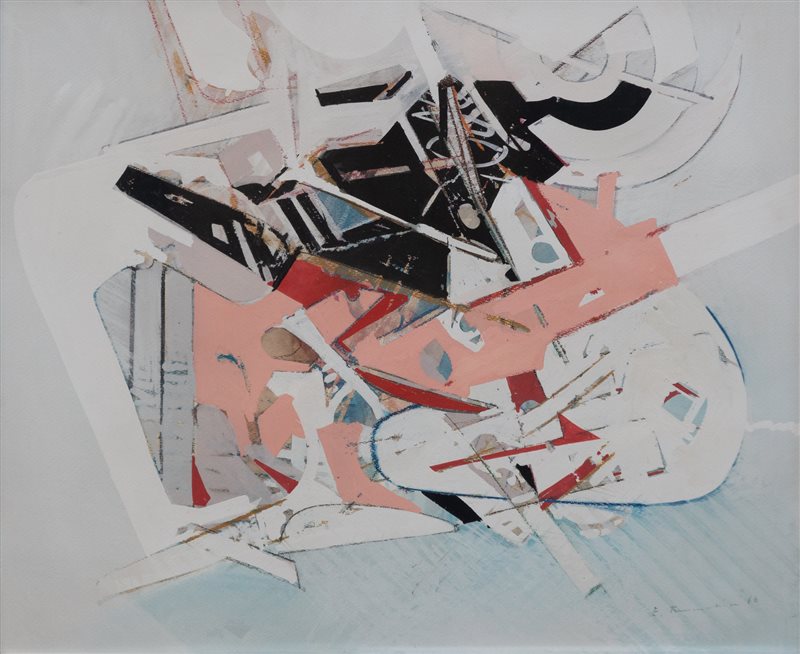 EDOARDO FRANCESCHINI Senza titolo, 1966