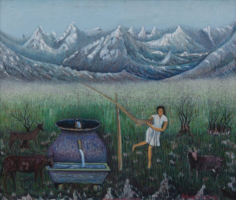 MATO SKURJENI Pastirica u planini, 1963