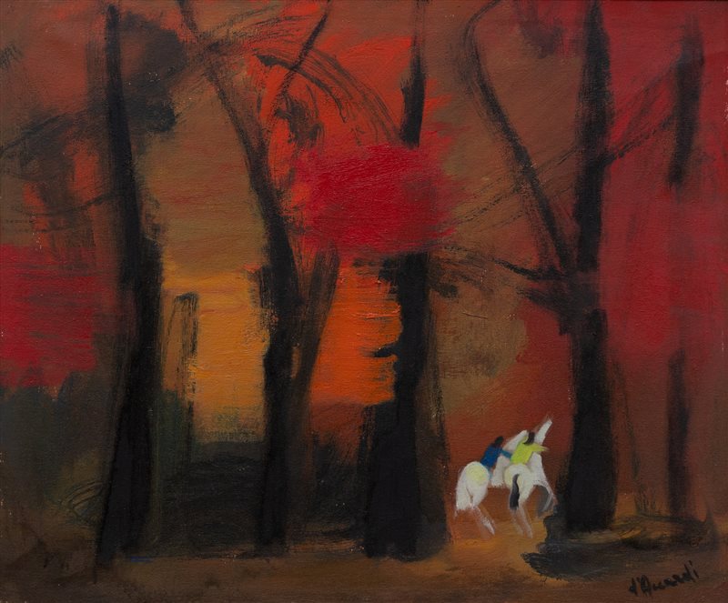 GIANRODOLFO D'ACCARDI Autunno, 1969