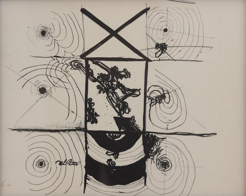 LUCIO DEL PEZZO Senza titolo, 1962