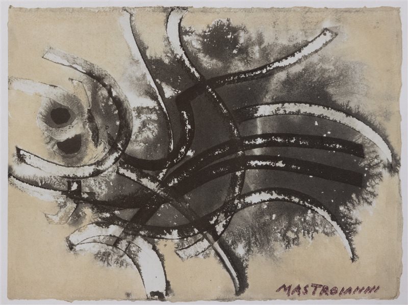 UMBERTO MASTROIANNI Il giardino dei misteri di Proust, 1980