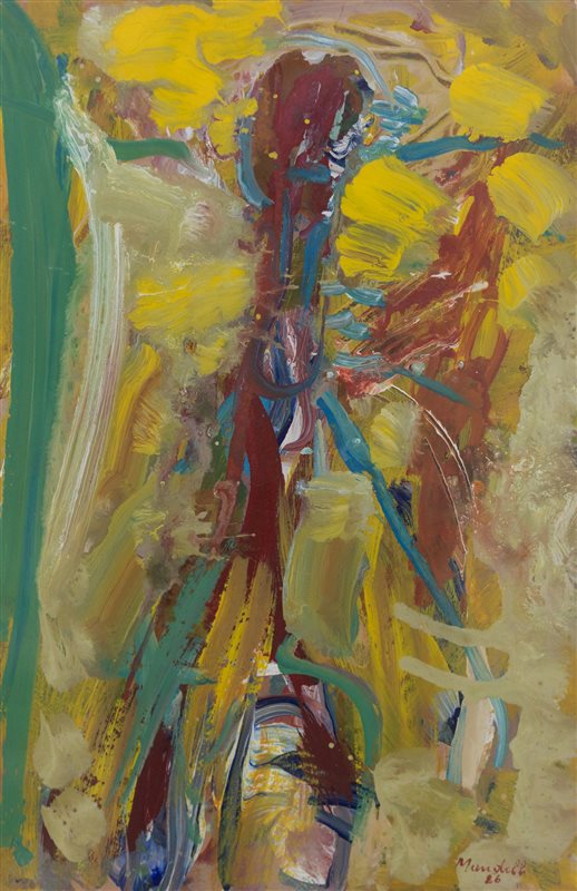 POMPILIO MANDELLI Senza titolo, 1986