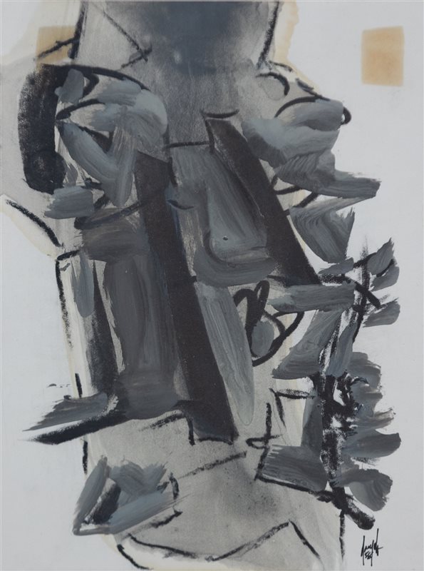 SERGIO DANGELO Senza titolo, 1958