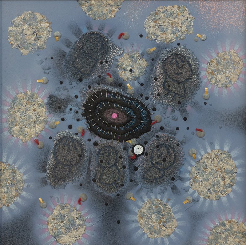 GIORGIO CIGNA Nuvolette abitate, 1995