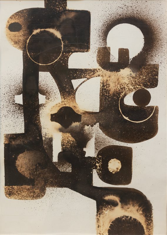 ALVARO MONNINI Senza titolo, 1971