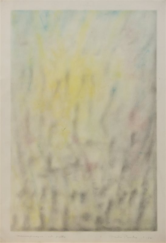 PAOLO PASOTTO L'immaginazione del giallo, 1970