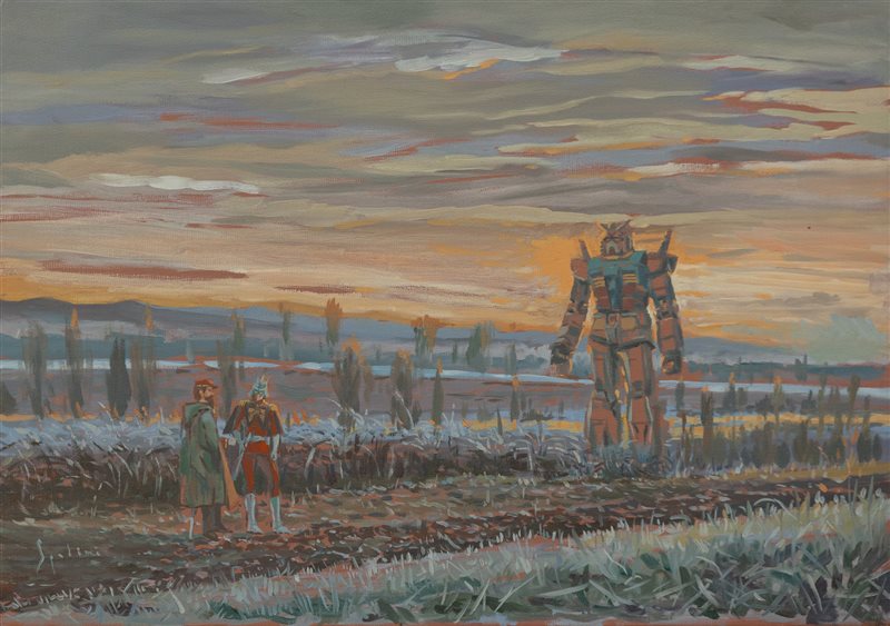 FABRIZIO SPADINI Alba di febbraio, 2019