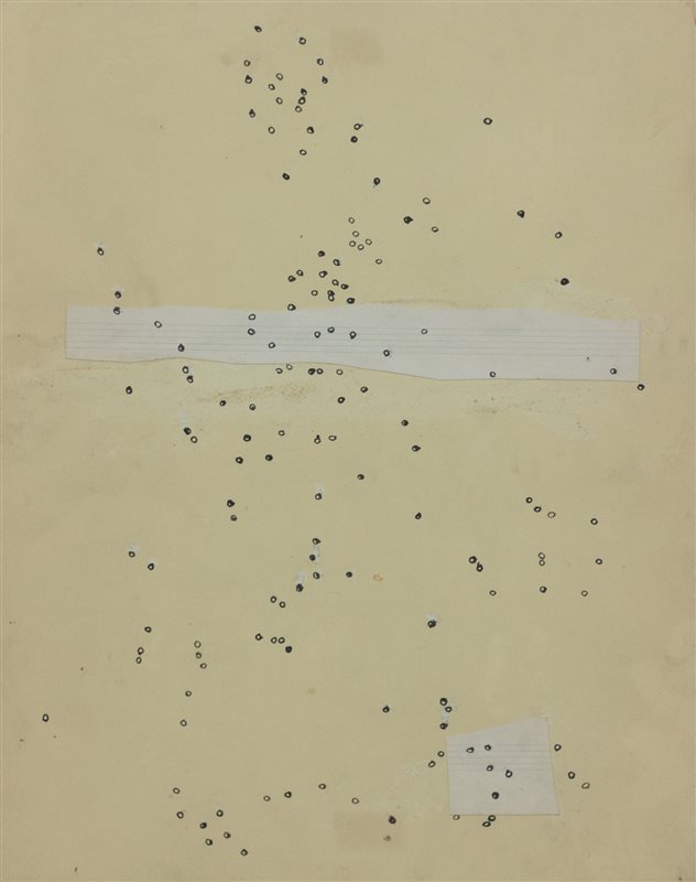 PHILIP CORNER Border line, 1962