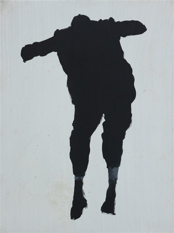 ANGUS FAIRHURST Man abandoned by space, 1992