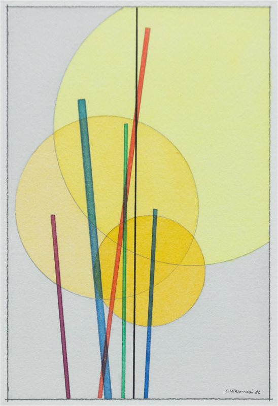 LUIGI VERONESI Senza titolo, 1986