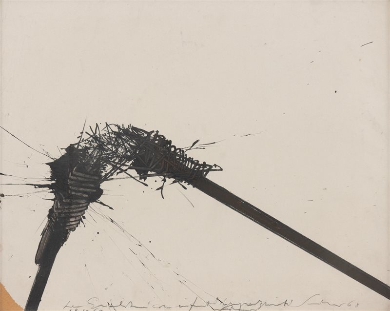 EMILIO SCANAVINO Senza titolo, 1968