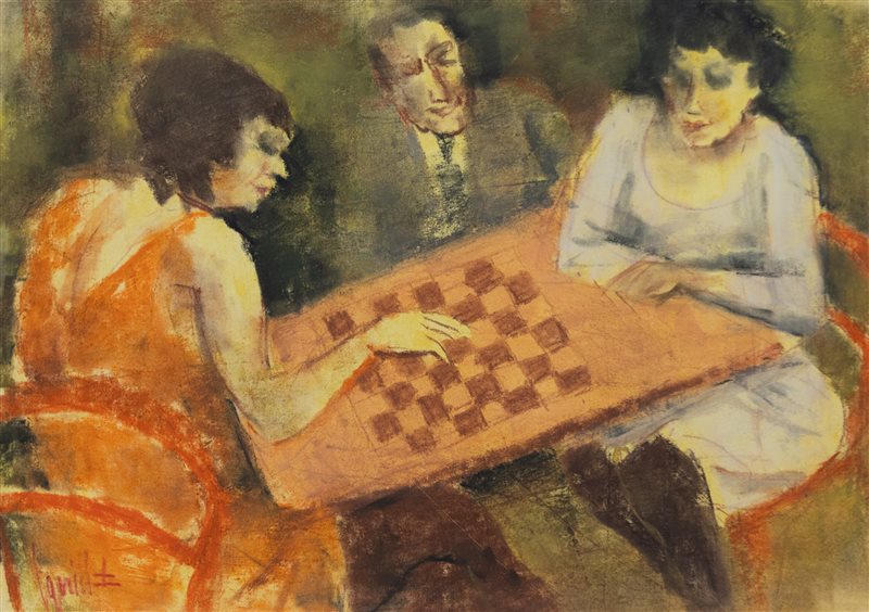 REMO SQUILLANTINI Gli scacchi, 1989